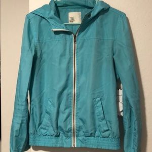 Zine blue waterproof jacket